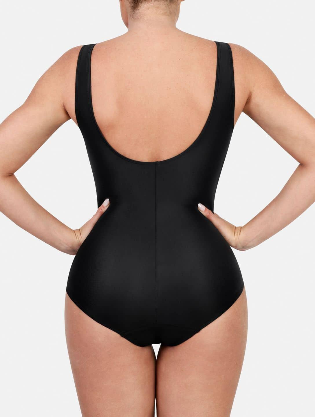 Shapewear Deep V-Neck One Piece