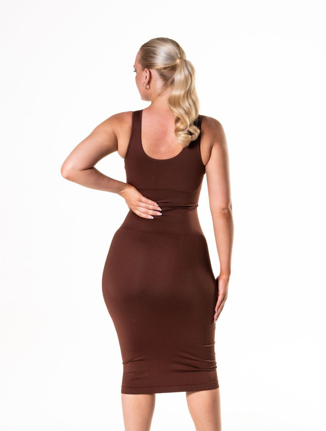 Sleeveless Shapewear Maxi Dress