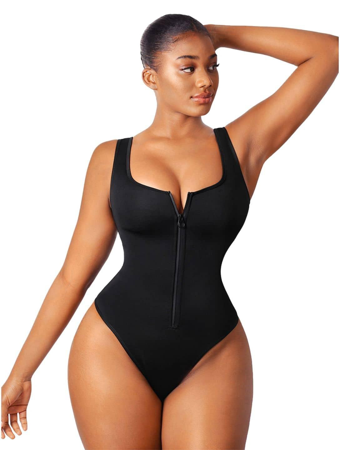 Sculpting Zip Up Swimsuit